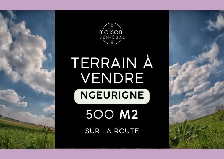 Terrain a vendre a Ngeurigne 1