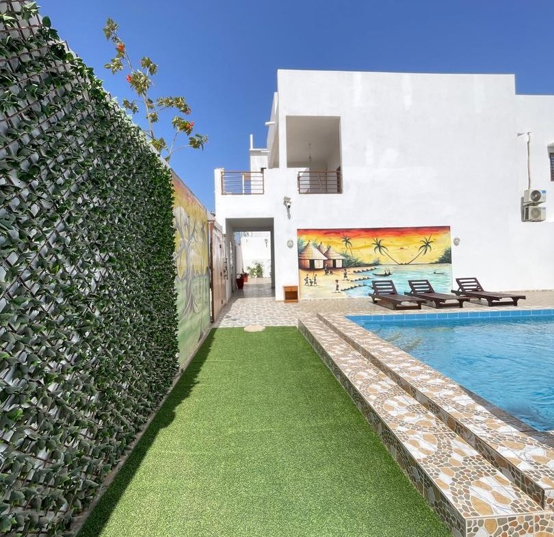 Villa moderne a vendre a Ngaparou derriere Saly Center18 Copie